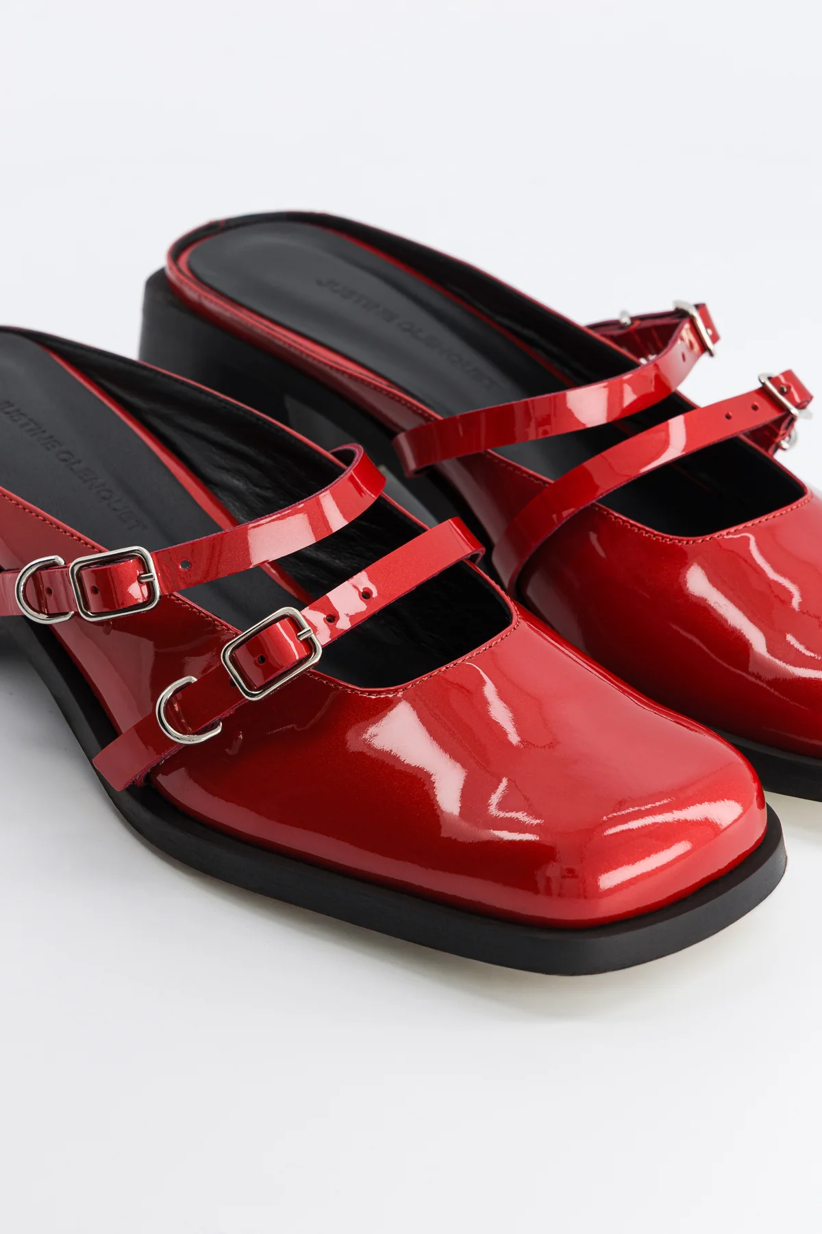Andie red lipstick mules - Image 4