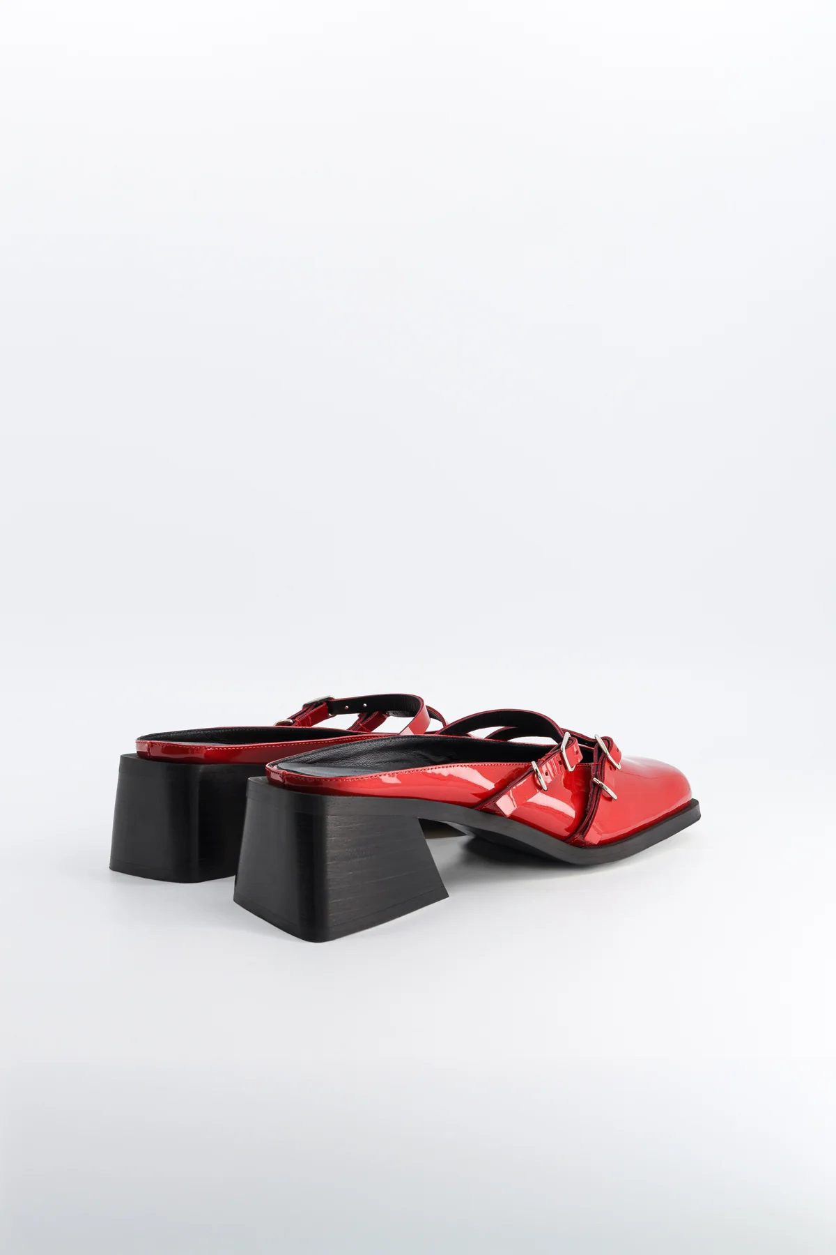 Andie red lipstick mules - Image 6