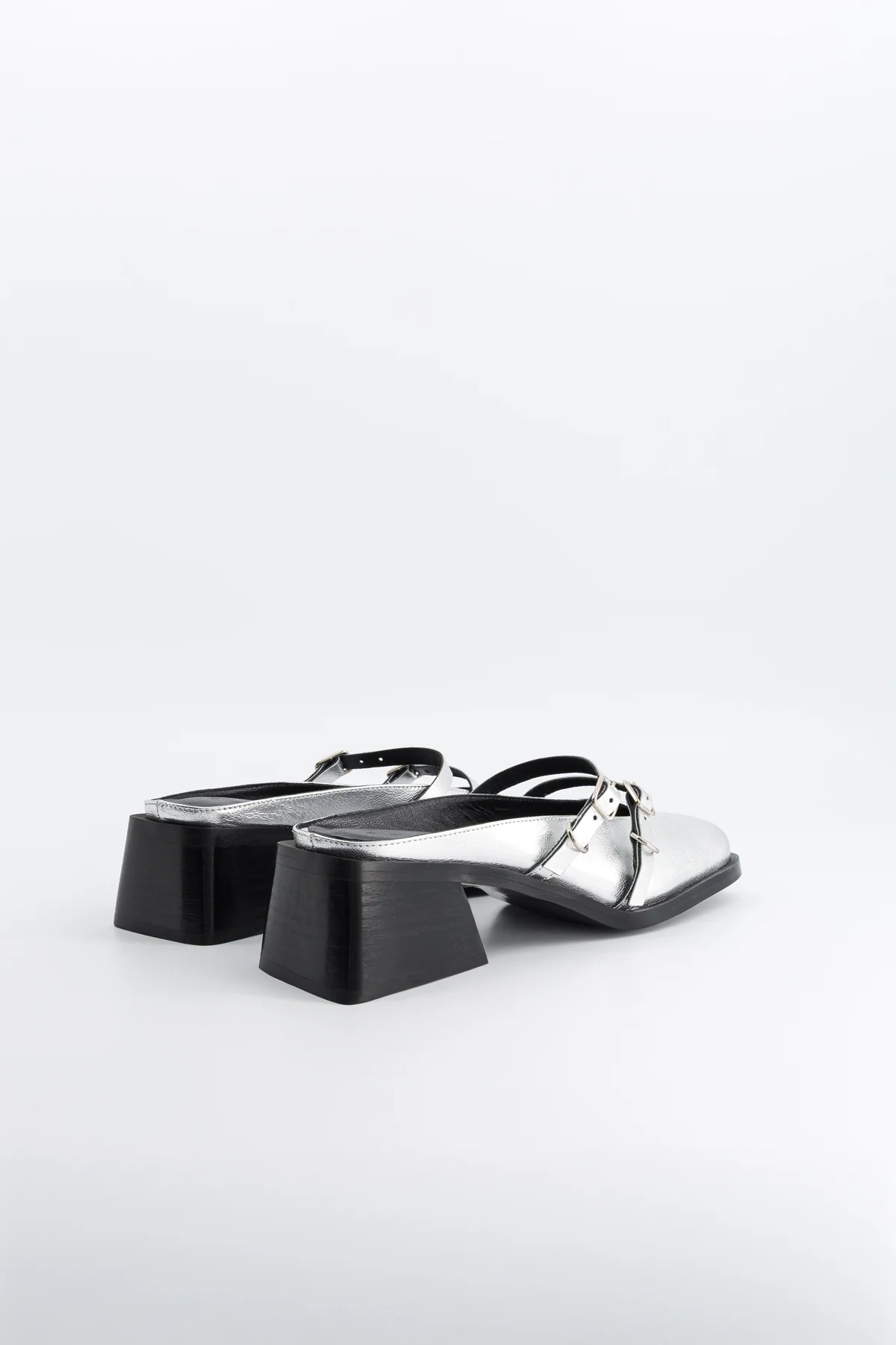 Andie silver mules - Image 6