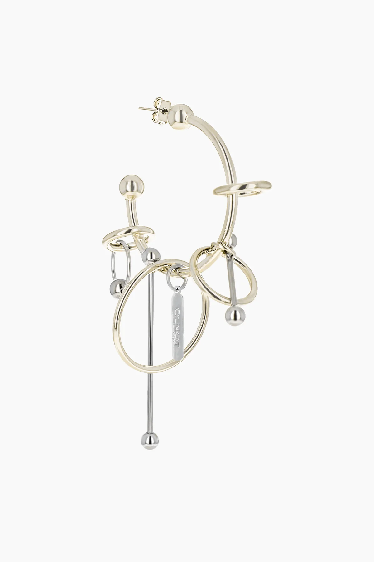 Carl gold earring