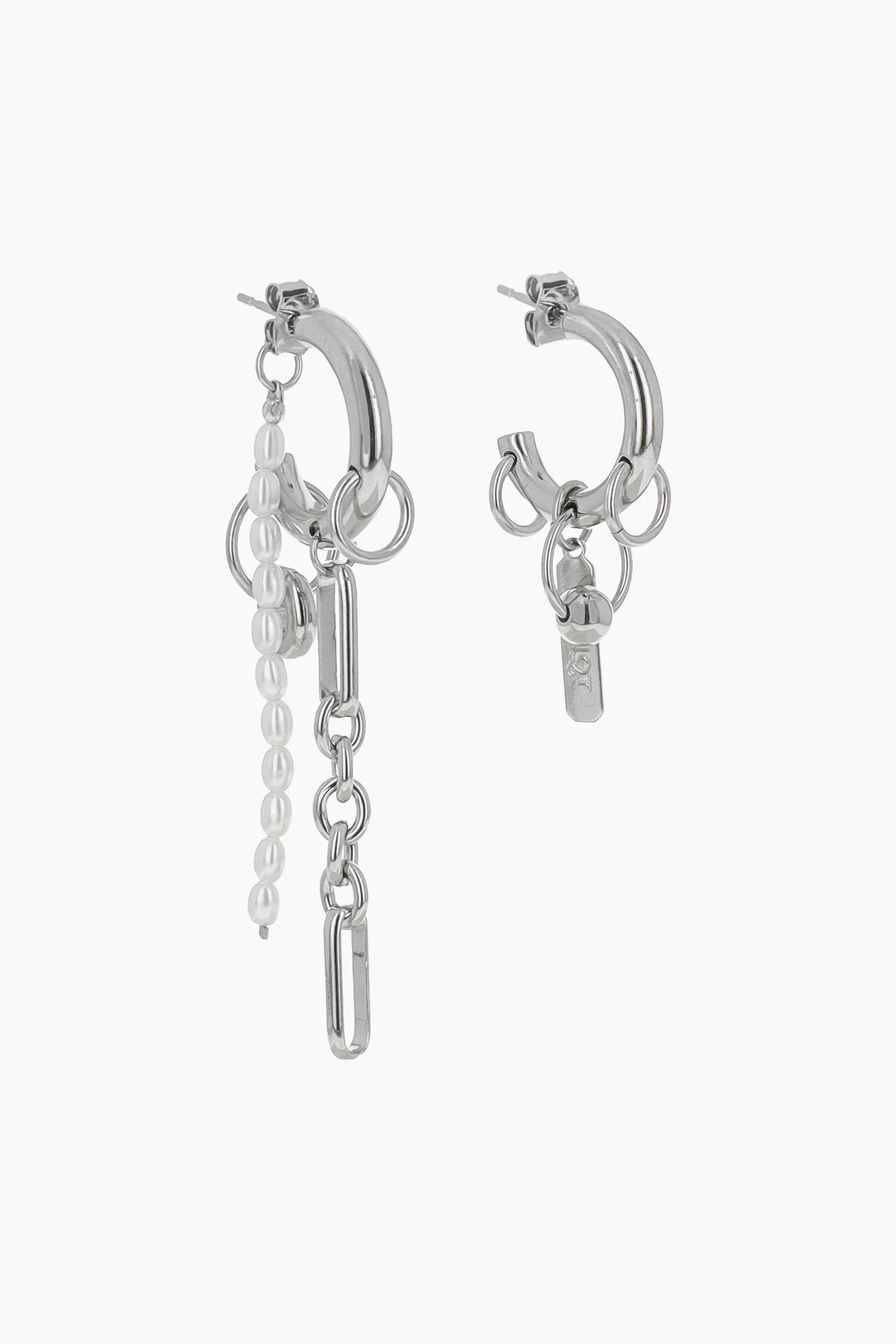 Iris pearl earrings