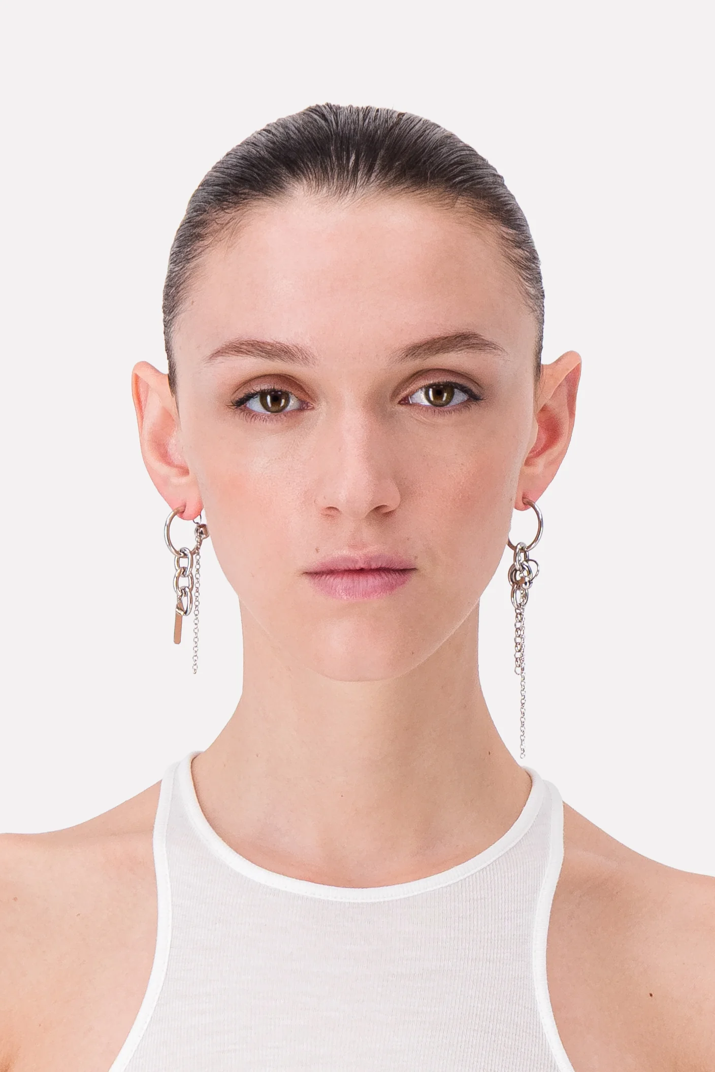 Lewis silver earrings - Image 2
