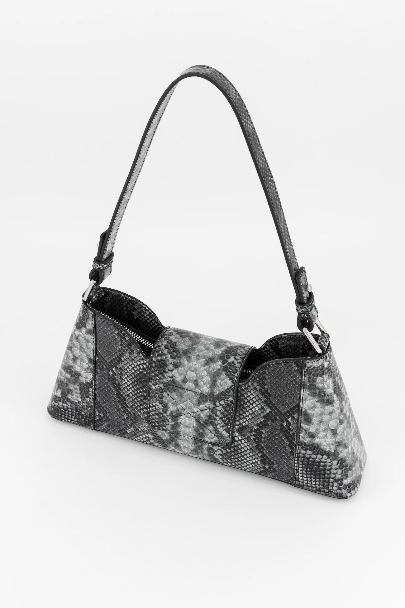 Marla Grey Python Bag + Lewis keychain - Image 5